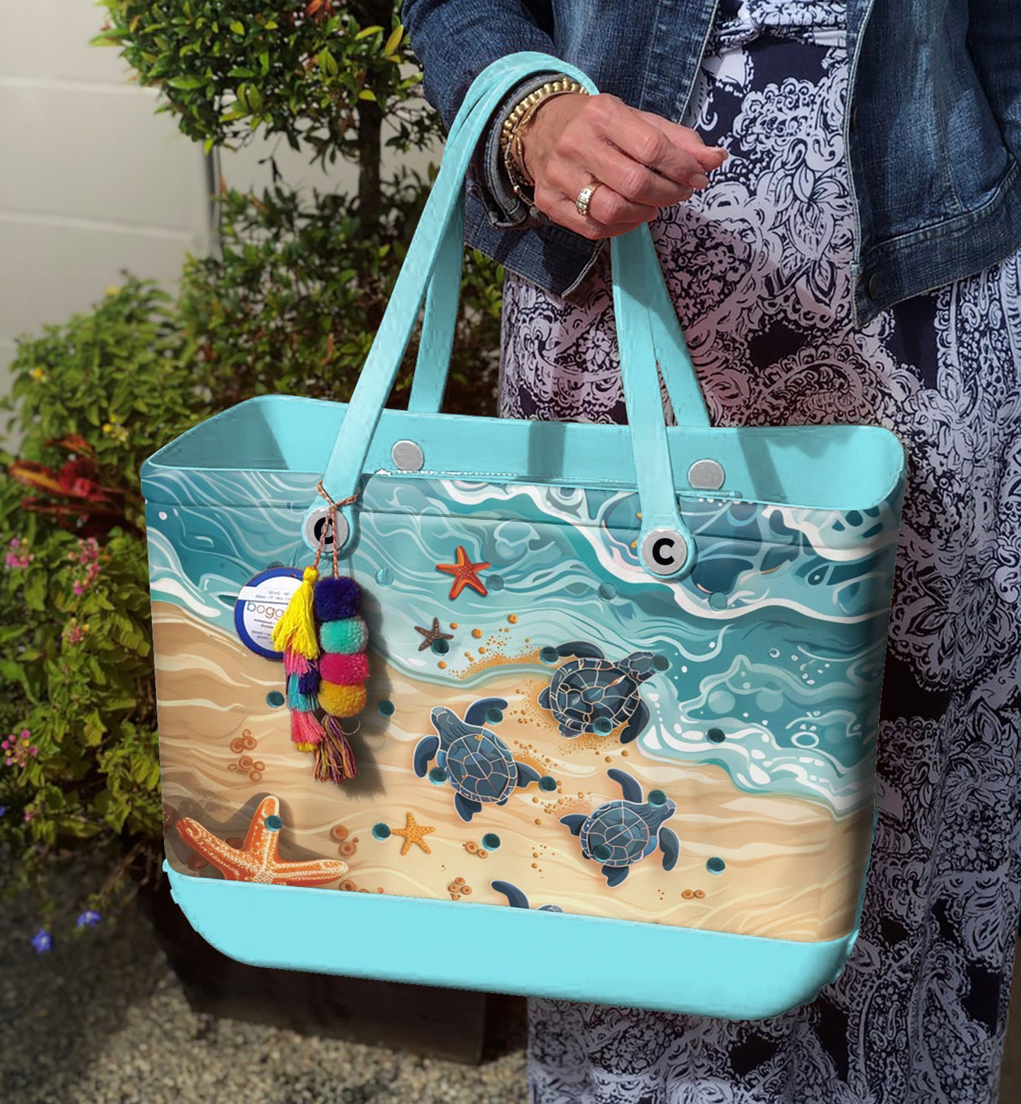 Spheregoods Beach Bag Little Sea Turtles