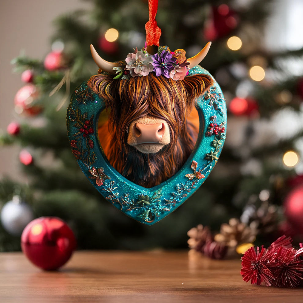 Spheregoods 2D Acrylic Ornament Moo's Charm