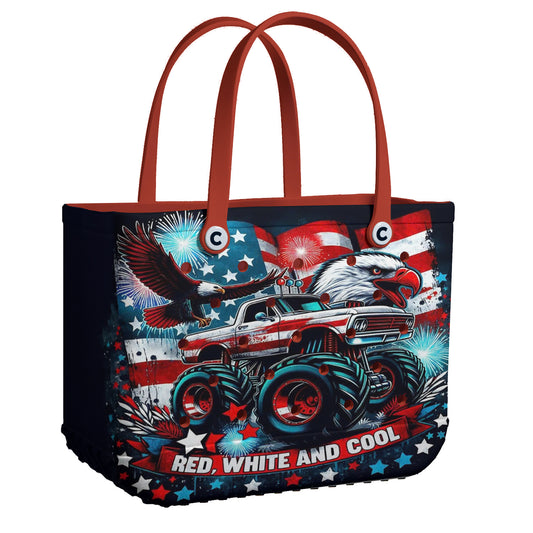 Spheregoods Cee™ Bag Red, White And Cool