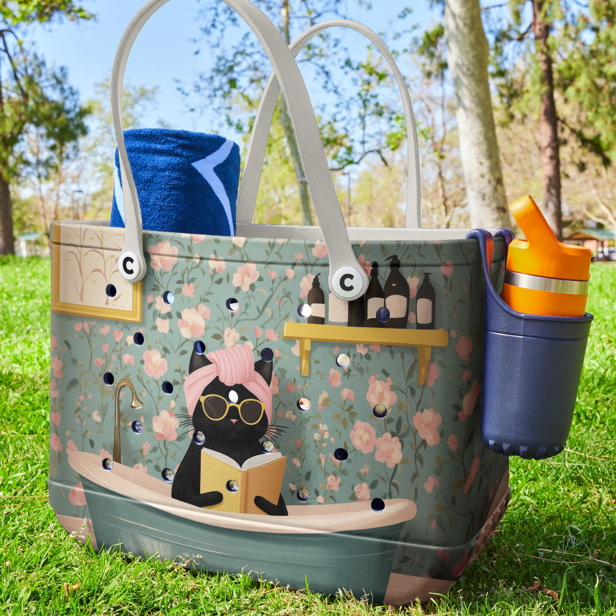 Spheregoods Cee™ Bag Cat Spa Day