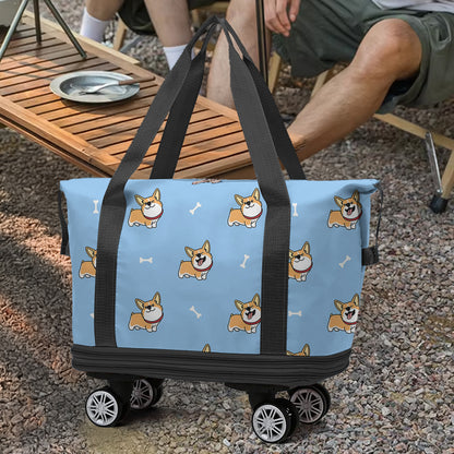Spheregoods Luggage Bag Corgi Corral