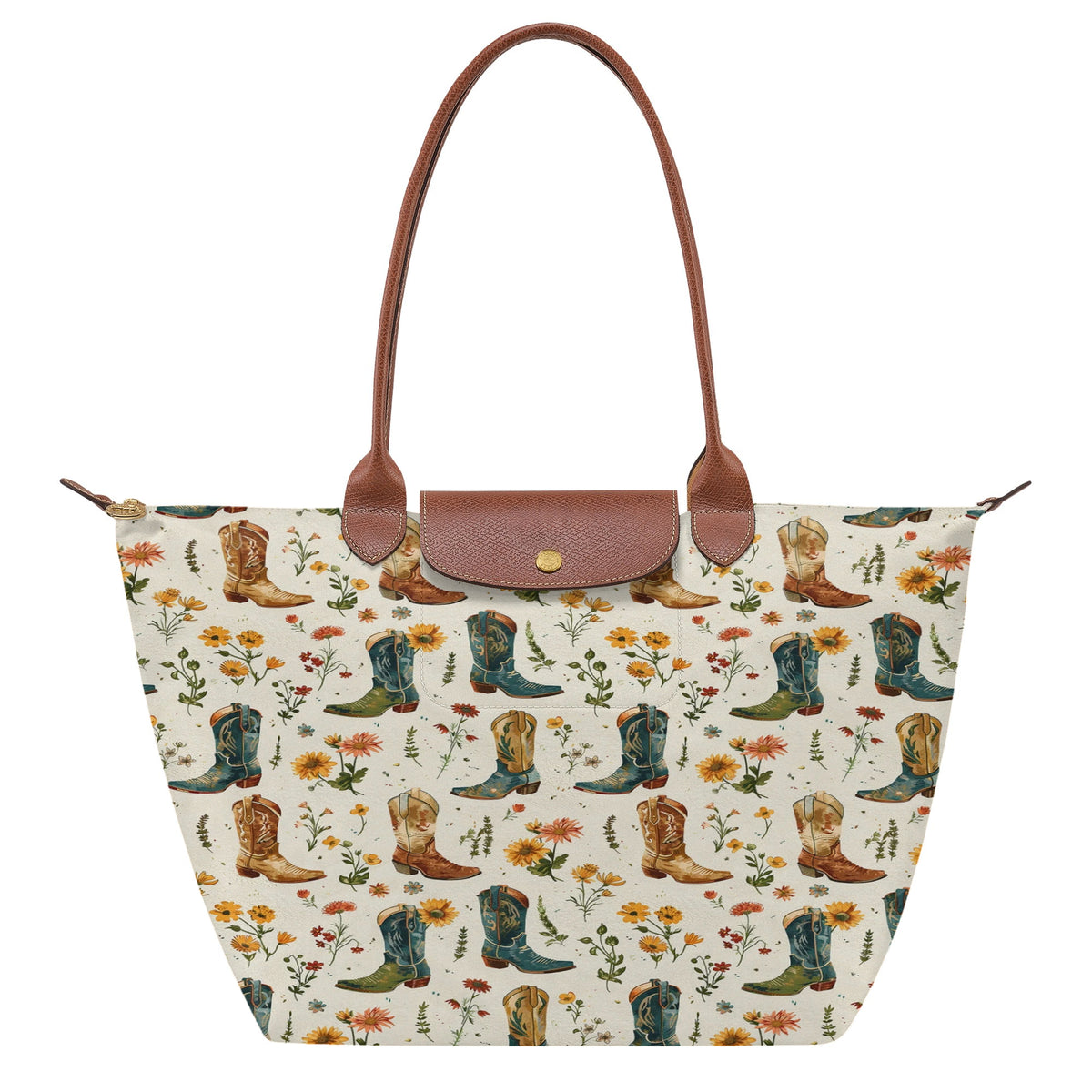 Sphere™ Bag Cowboy Boots & Wildflowers