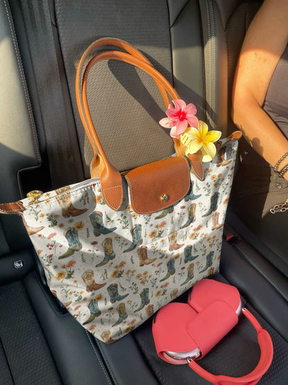 Sphere™ Bag Cowboy Boots & Wildflowers