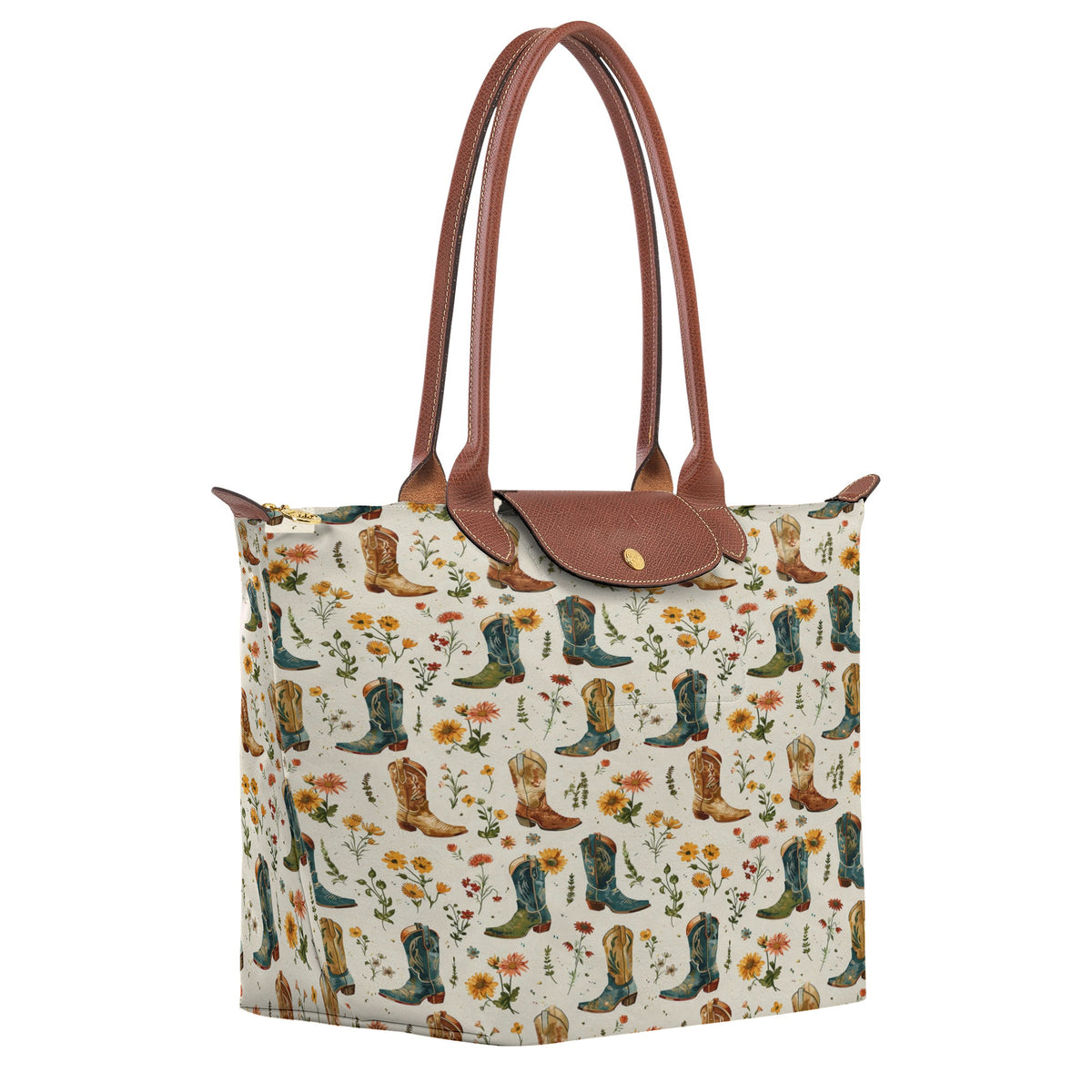 Sphere™ Bag Cowboy Boots & Wildflowers