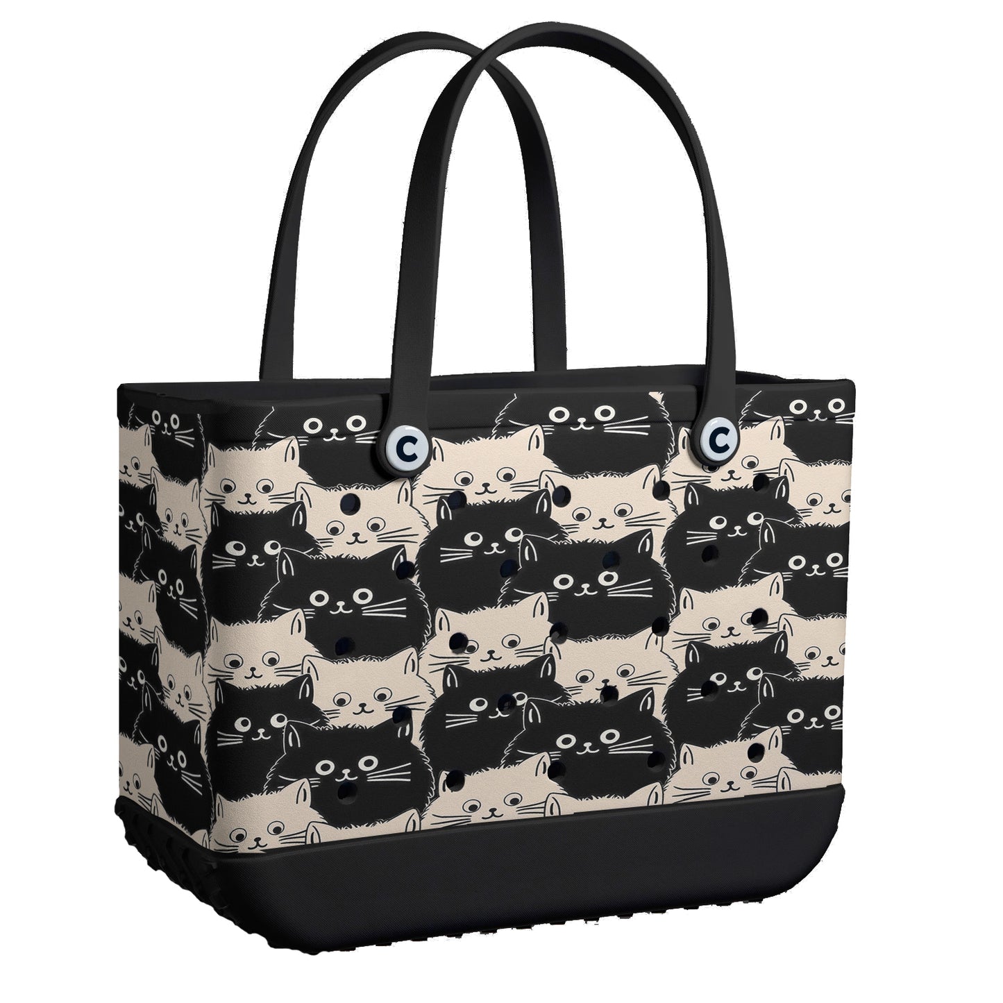 Spheregoods Beach Bag Cute Fat Cats