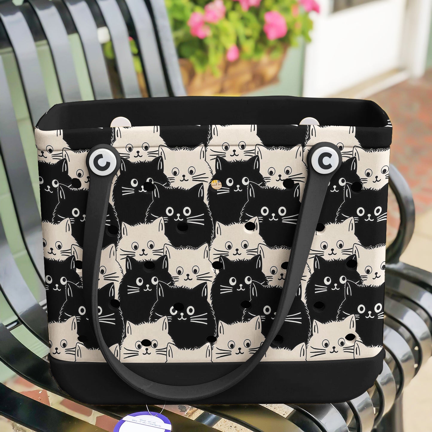 Spheregoods Beach Bag Cute Fat Cats