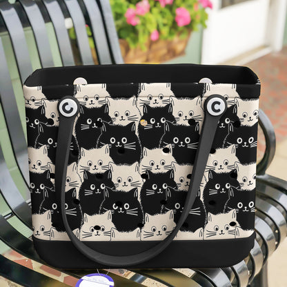 Spheregoods Beach Bag Cute Fat Cats