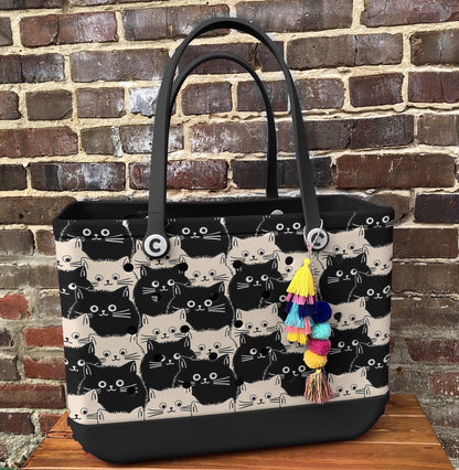 Spheregoods Beach Bag Cute Fat Cats