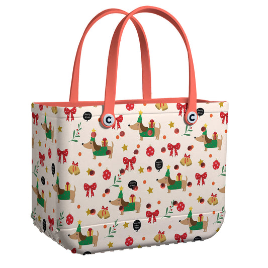 Spheregoods Cee™ Bag Dachshund Christmas