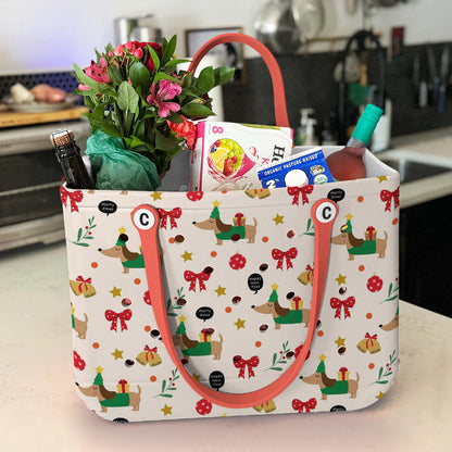 Spheregoods Cee™ Bag Dachshund Christmas