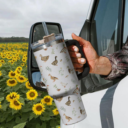 Spheregoods Tumbler Ducky Garden