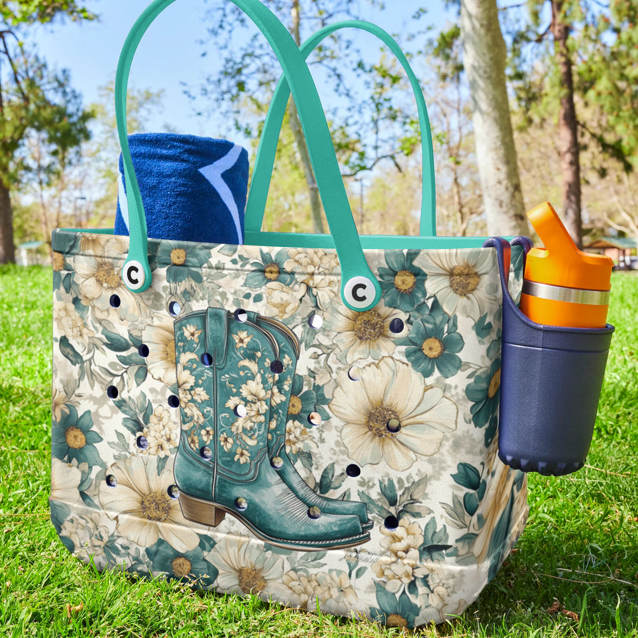 Spheregoods Cee™ Bag Floral Boots