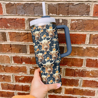 Spheregoods Tumbler Floral Highland