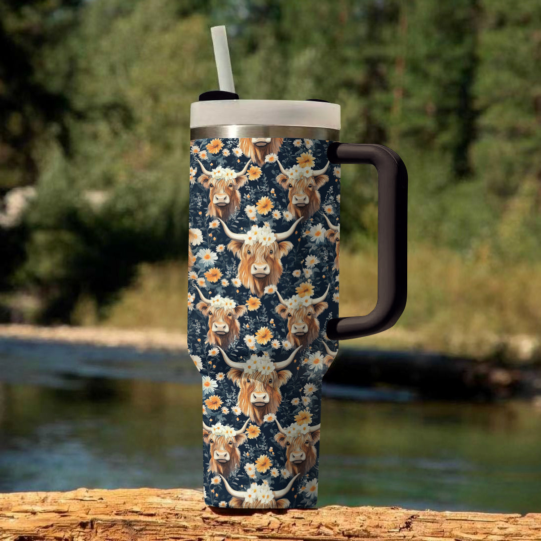 Spheregoods Tumbler Floral Highland