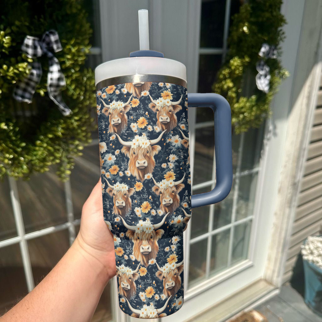 Spheregoods Tumbler Floral Highland