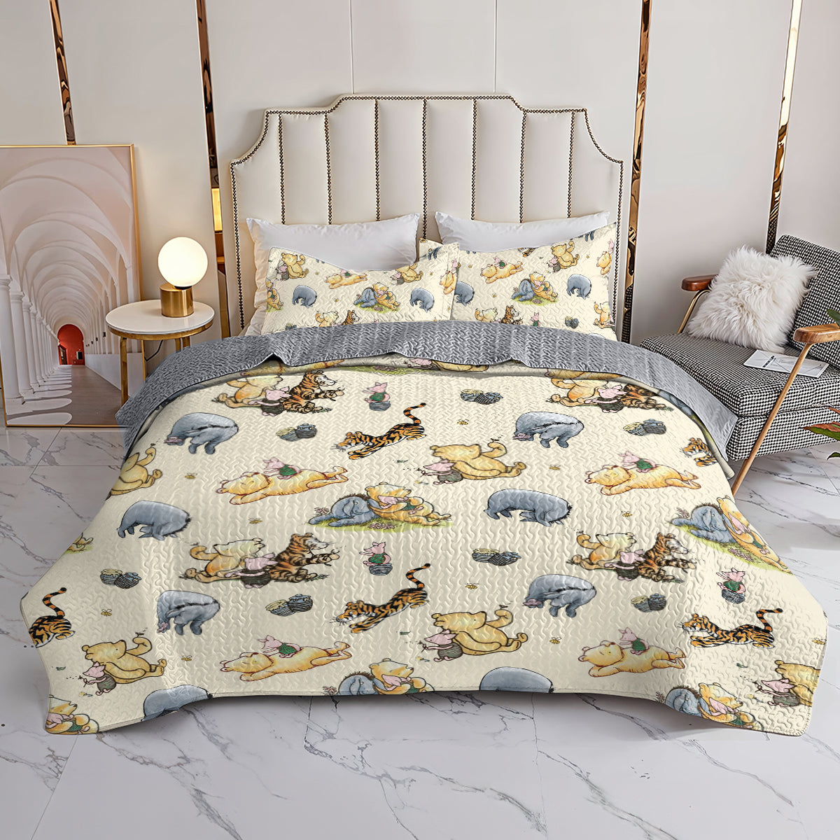 Spheregoods All Season Quilt 3-Piece Set Friendly