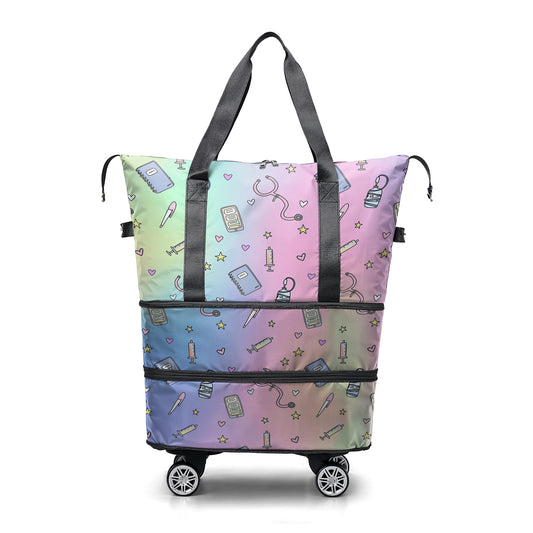 Spheregoods Luggage Bag Happy Healthcare