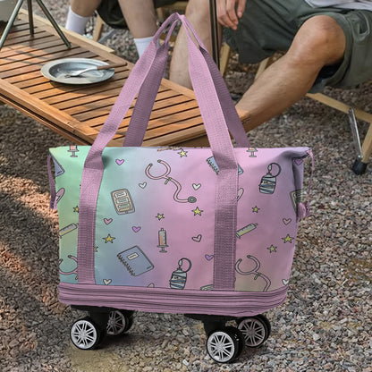 Spheregoods Luggage Bag Happy Healthcare
