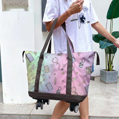 Spheregoods Luggage Bag Happy Healthcare