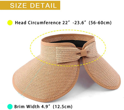 SphereGoods Roll-Up Sun Visor