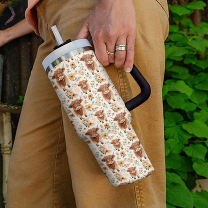 Spheregoods Tumbler Highland Blooms