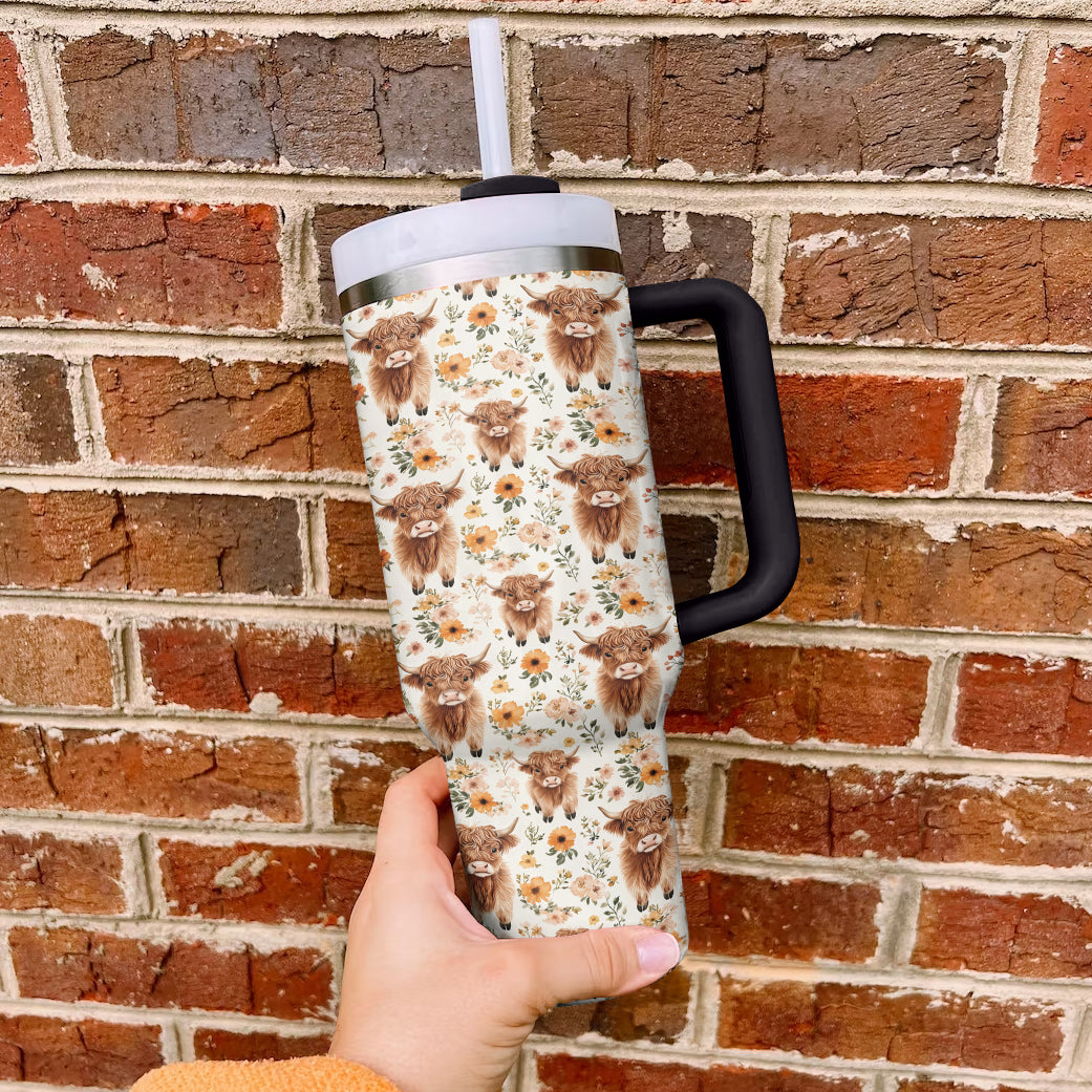 Spheregoods Tumbler Highland Blooms