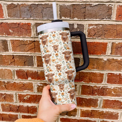 Spheregoods Tumbler Highland Blooms
