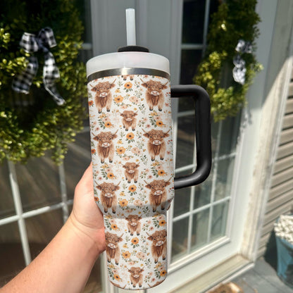 Spheregoods Tumbler Highland Blooms