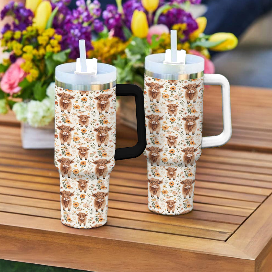 Spheregoods Tumbler Highland Blooms