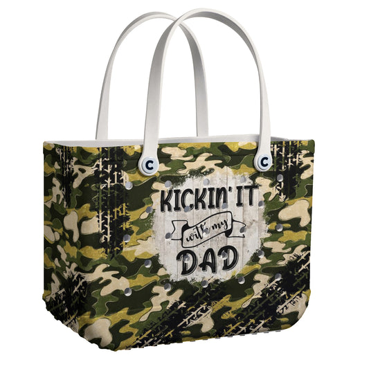 Spheregoods Cee™ Bag Kicking It with Dad