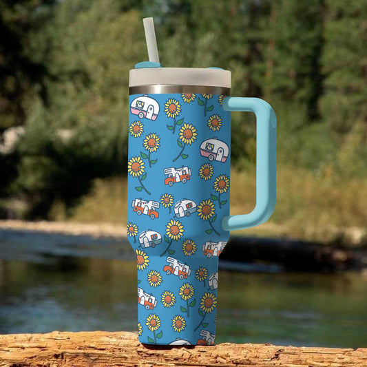 Spheregoods Tumbler Life is good with camping