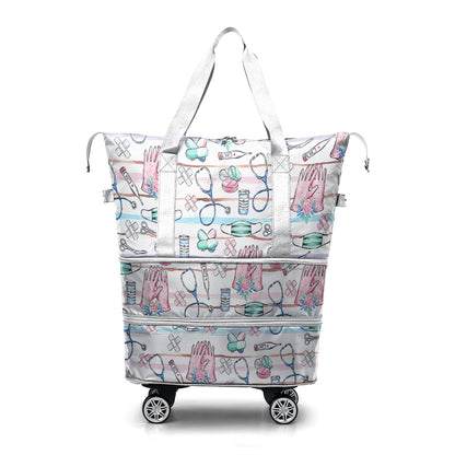 Spheregoods™ Luggage Bag Stethoscope Chic