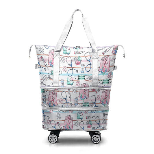 Spheregoods™ Luggage Bag Stethoscope Chic