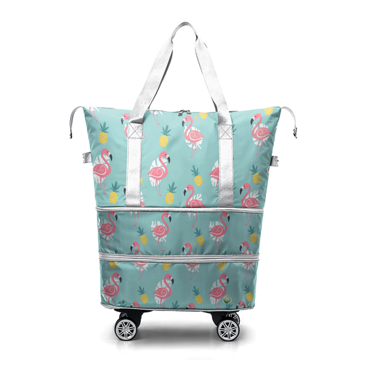 Spheregoods Luggage Bag Tropical Flamingo