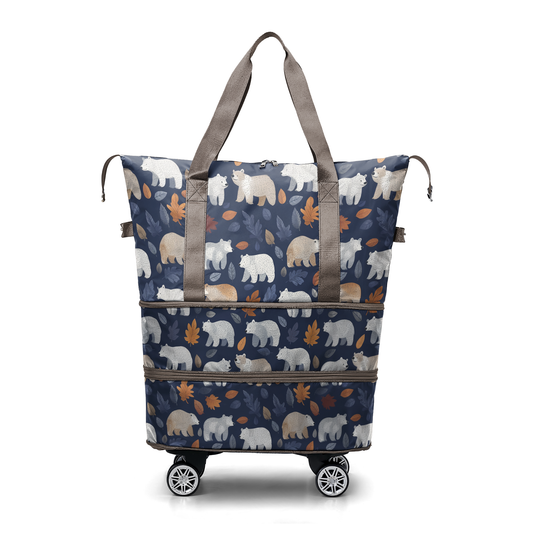 Spheregoods™ Luggage Bag Beary Autumn
