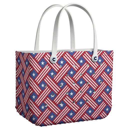 Spheregoods Cee™ Bag Patchwork of Patriotism
