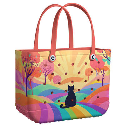 Spheregoods Cee™ Bag Black Cat at Dawn