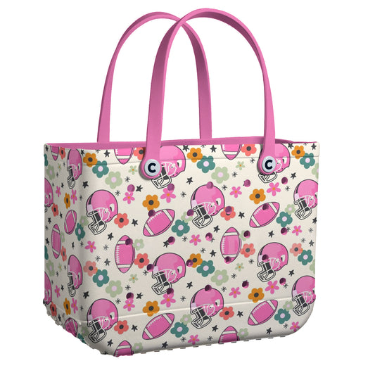 Spheregoods Cee™ Bag Pink Gridiron Bloom