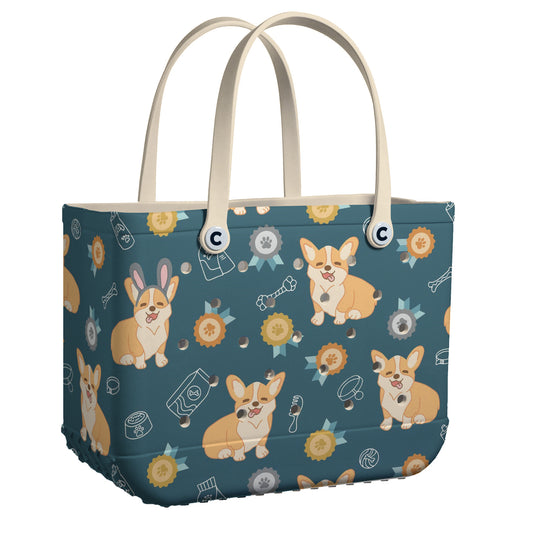 Spheregoods Cee™ Bag Playful Corgi Charm