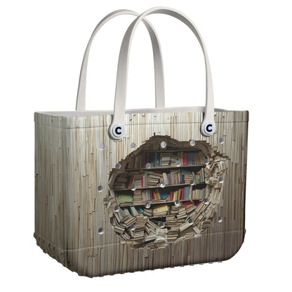 Spheregoods Cee™ Bag Breaking Book Walls