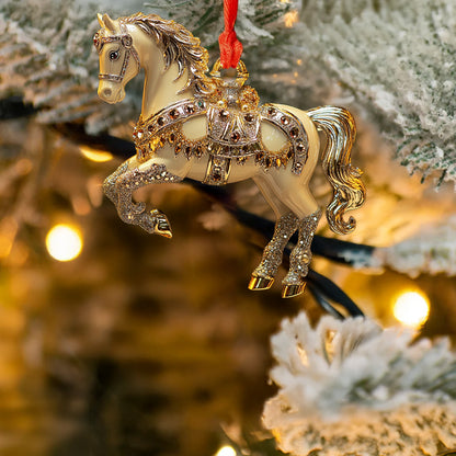 Spheregoods 2D Acrylic Ornament Golden Horse