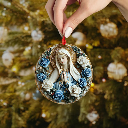 Spheregoods 2D Acrylic Ornament Blessed Mother Charm