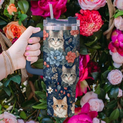 Spheregoods Tumbler Feline Flora