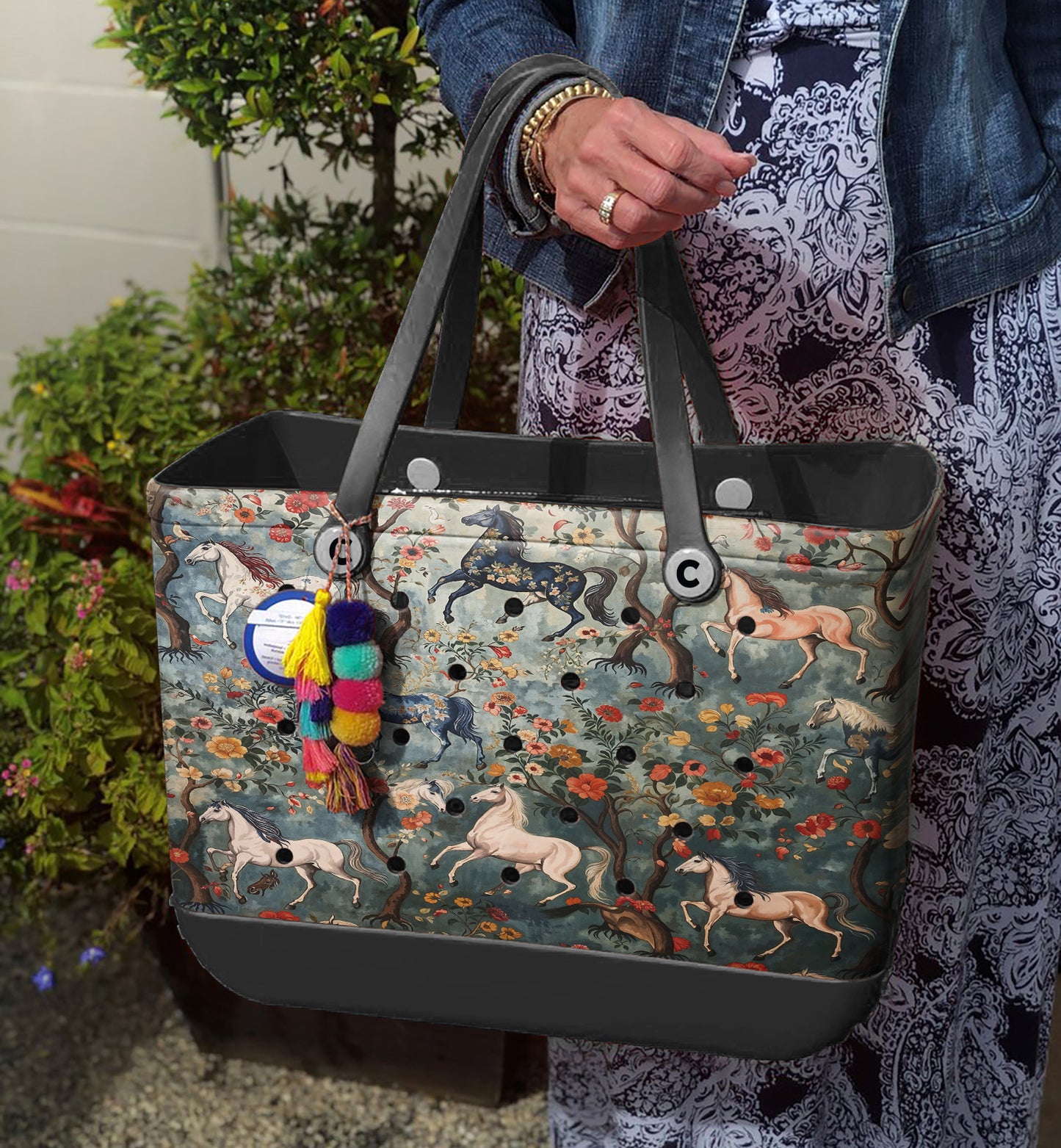 Spheregoods Beach Bag Mystical Steeds