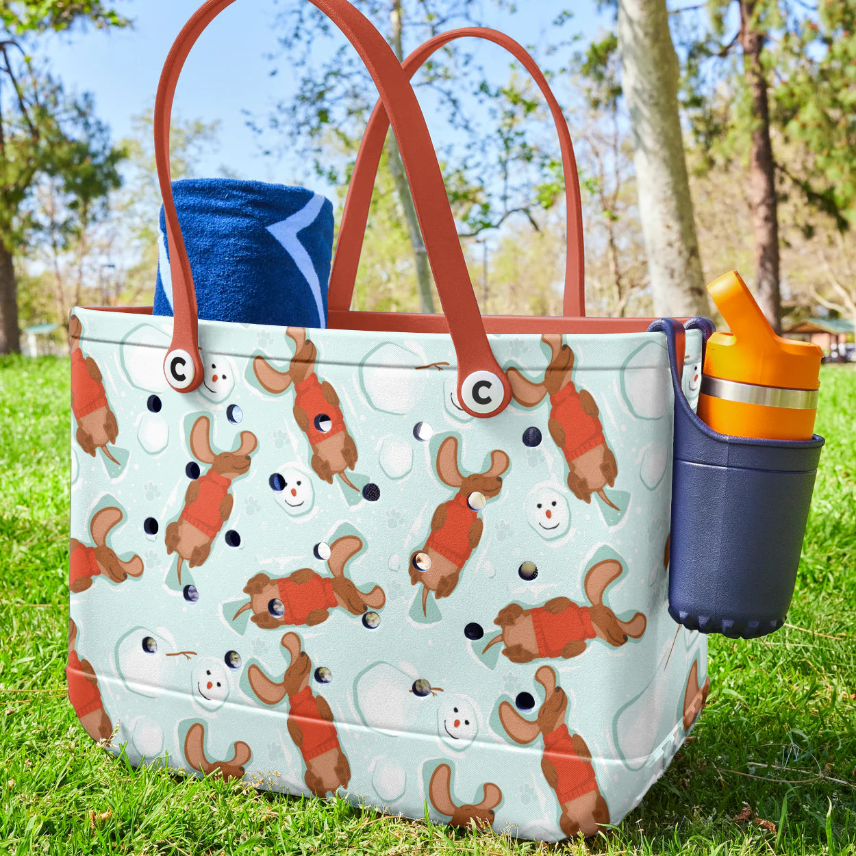 Spheregoods Cee™ Bag Snowy Pup Joy