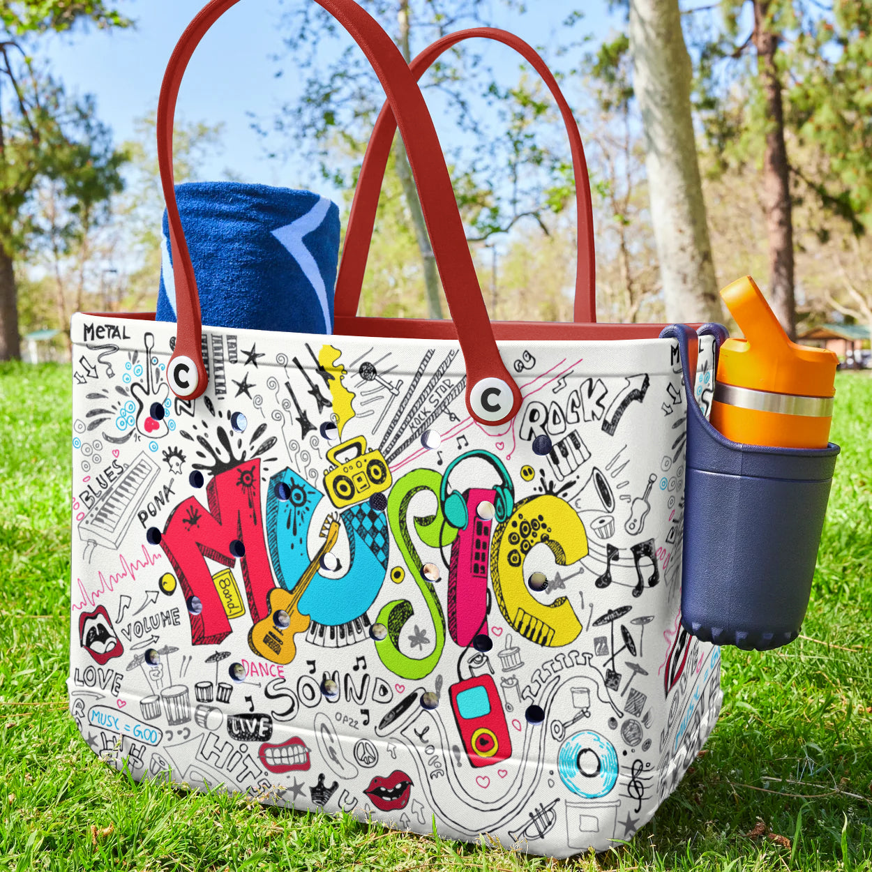 Spheregoods Cee™ Bag Rockin' Doodle Music