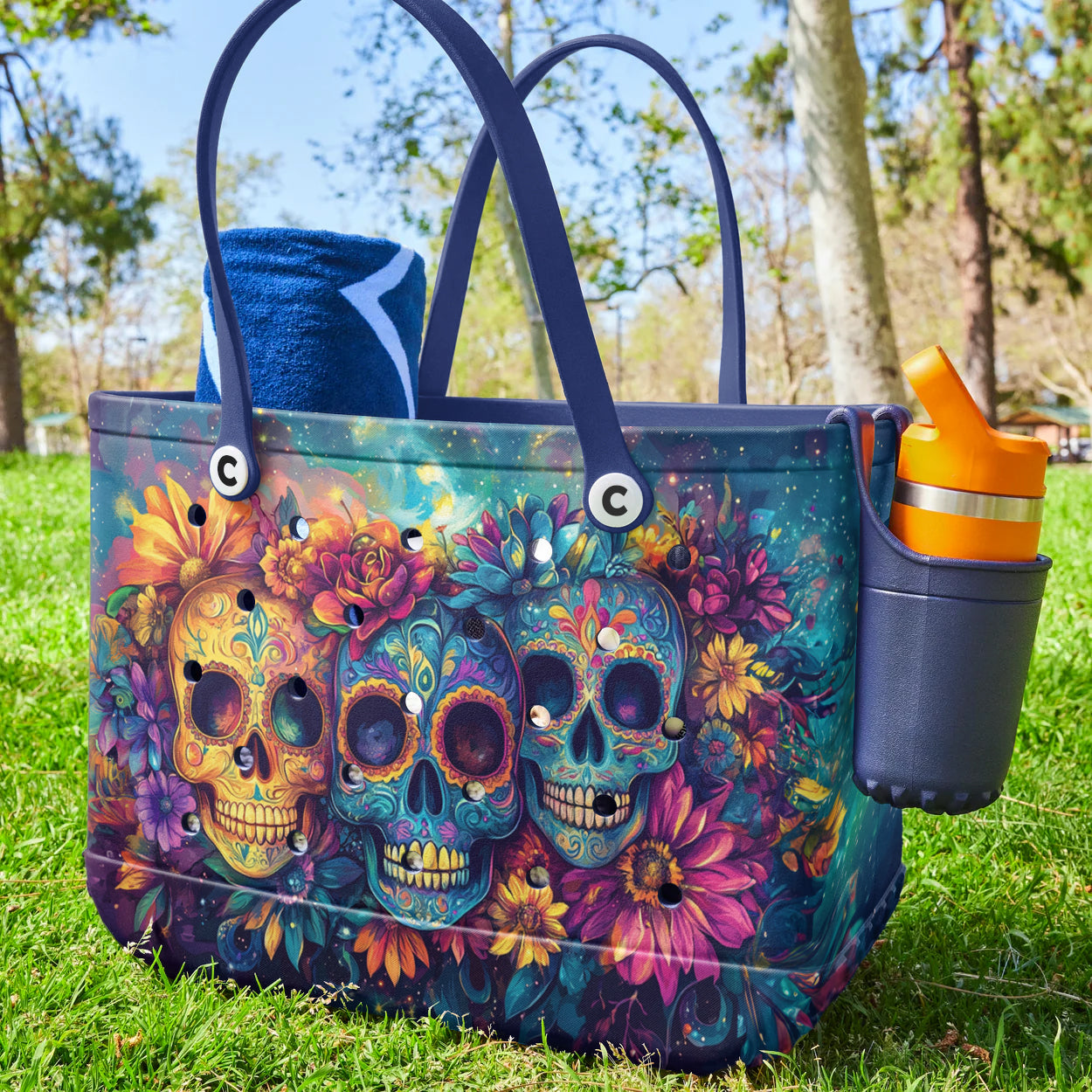 Spheregoods Cee™ Bag Galaxy Skull