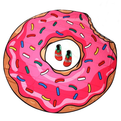 Internet Celebrity Fashion round Donut Background Fabric Beach Towel