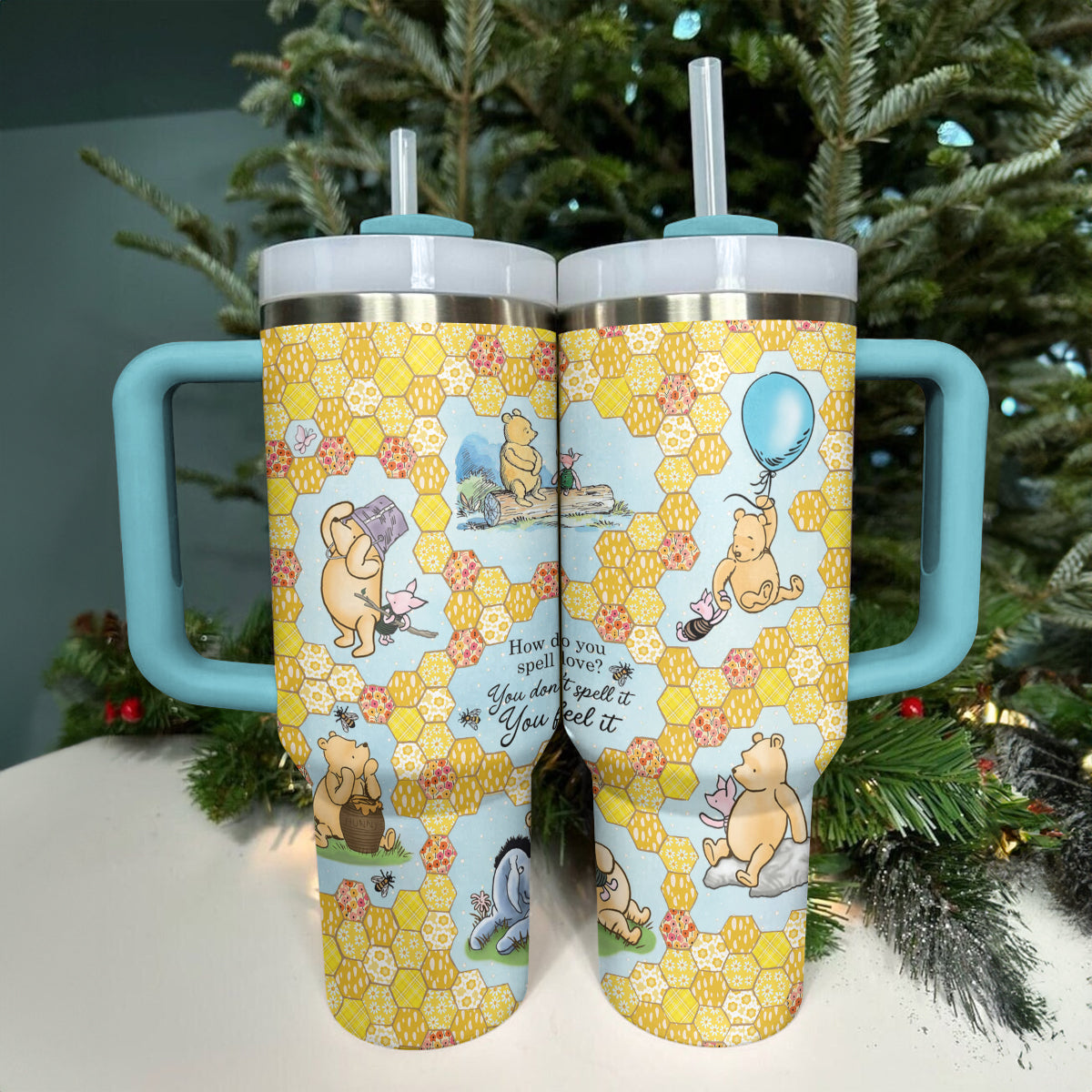 Spheregoods Tumbler Pooh The Love