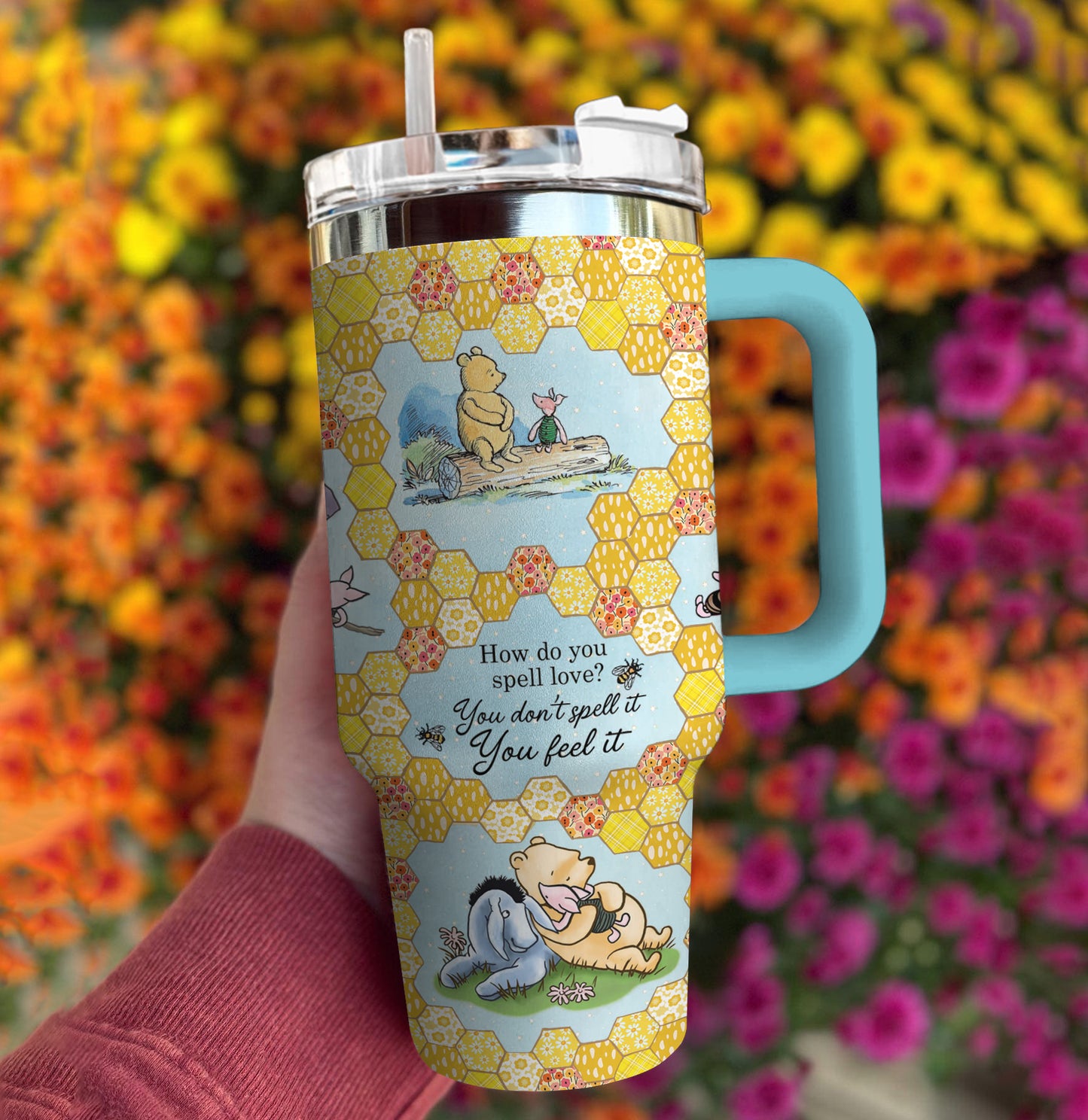 Spheregoods Tumbler Pooh The Love